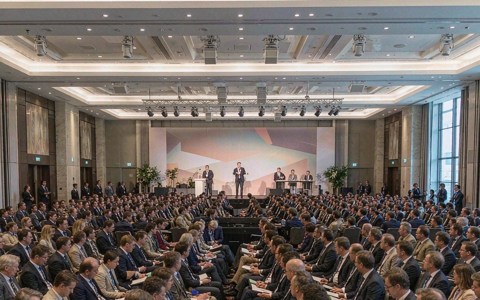 国际峰会会场全景